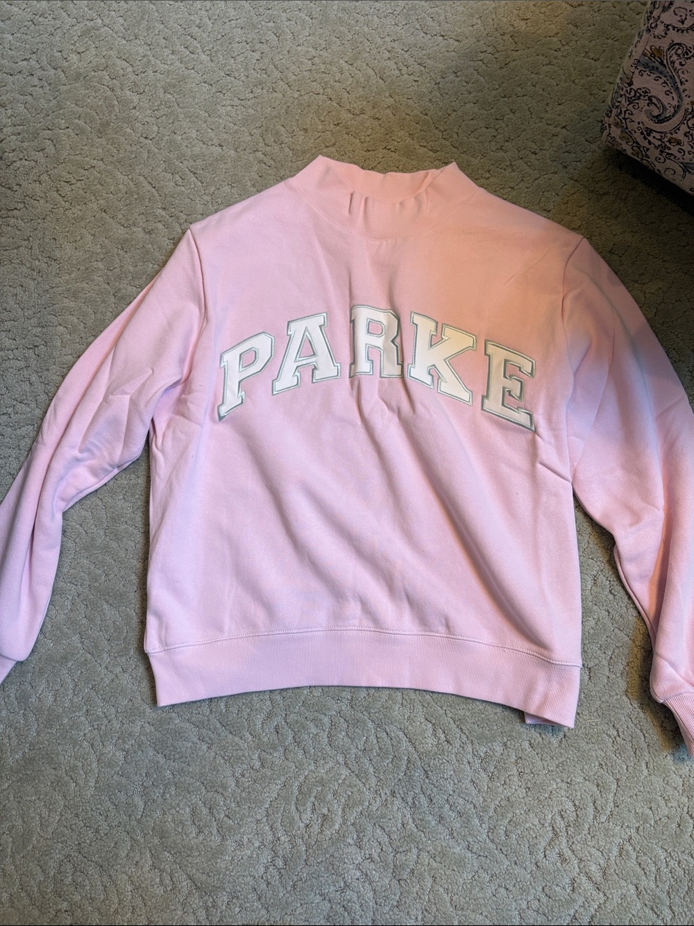 Parke Sprinkles Varsity Mockneck